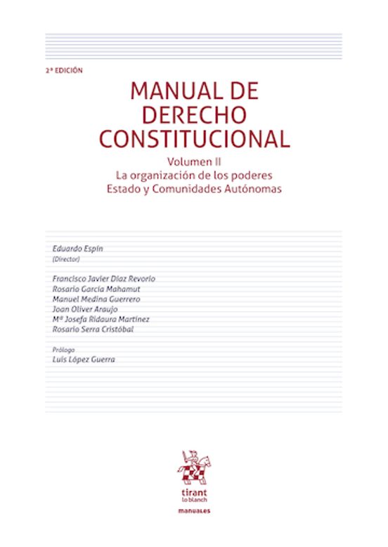 Manual de Derecho Constitucional Volumen II