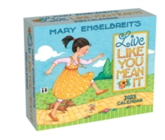 Mary Engelbreits Live Like You Mean It 2025 Day-to-day Calendar