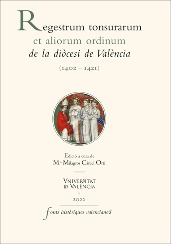 Regestrum tonsurarum et aliorum ordinum de la diòcesi de València