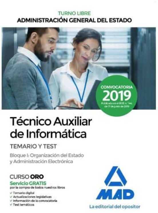 Técnico Auxiliar De Informática De La Administración General Del Estad