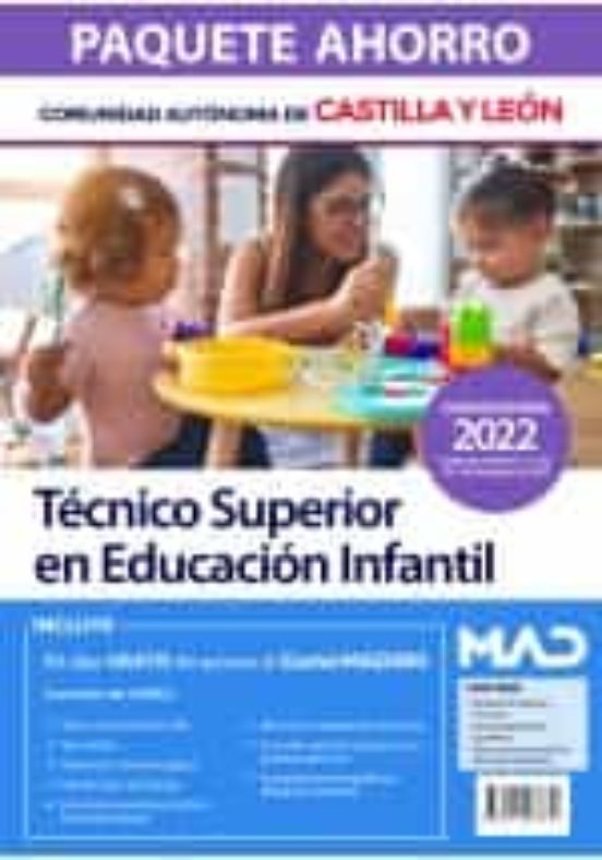 Paquete Ahorro Técnico/a Superior en Educación Infantil Comunidad Autó