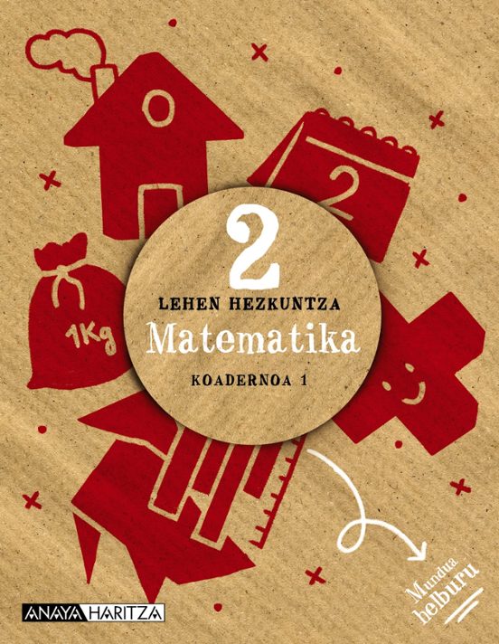 Matematika 2º Educacion Primaria. Koadernoa 1 Navarra/pais Vasco
