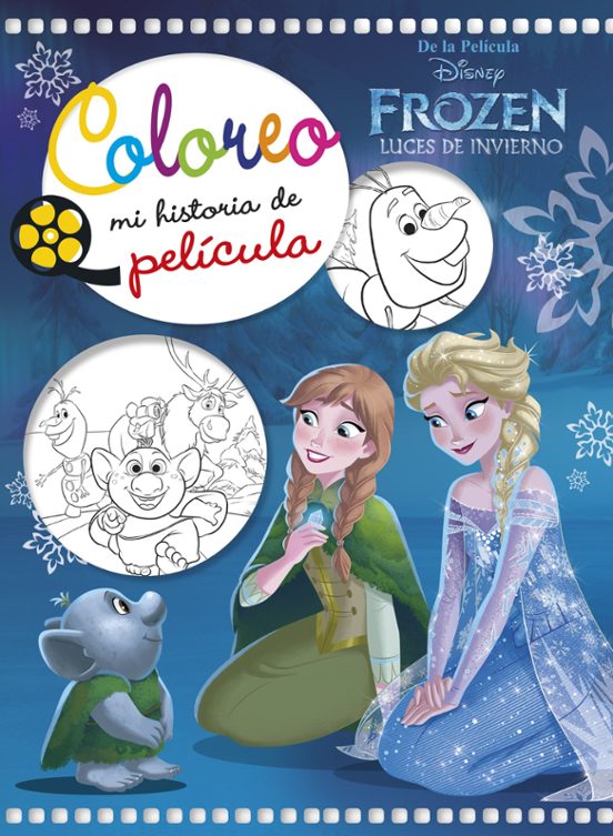 Frozen. Luces De Invierno. Coloreo Mi Historia De Película