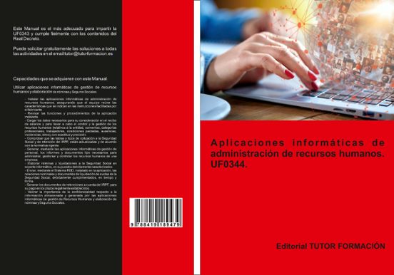 Uf0344 Aplicaciones Informáticas De Administración De Recursos Humanos