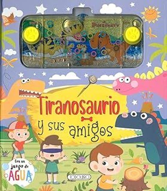 Tiranosaurio Y Sus Amigos. Libro Juego