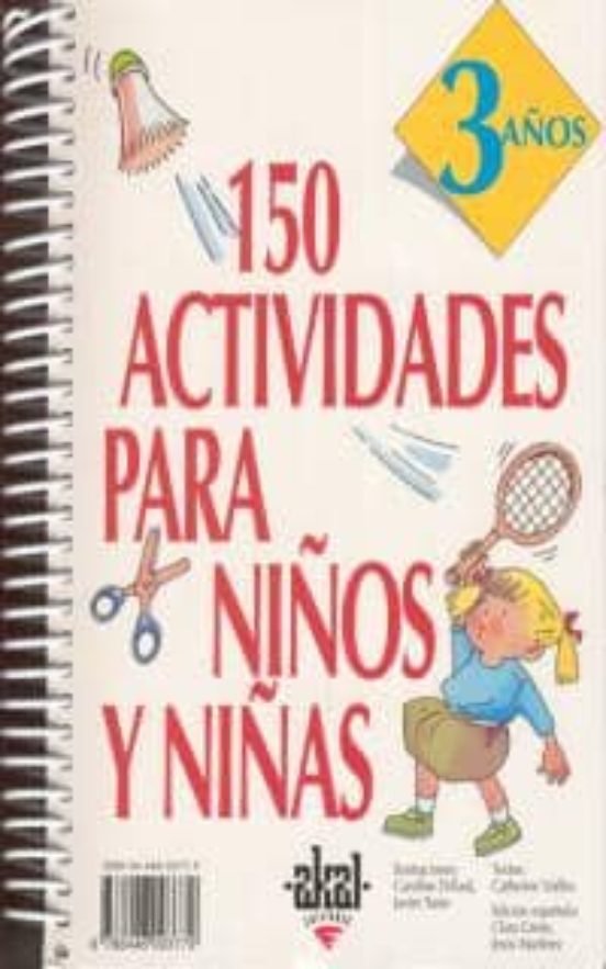 150 Actividades Para Niños Y Niñas. 3 Años