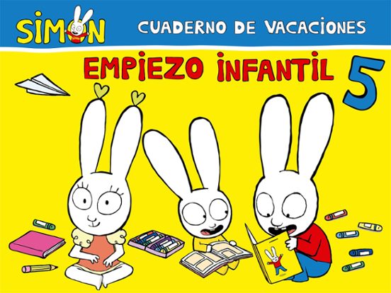 Simon Cuaderno De Vacaciones. Empiezo Infantil 5 Años