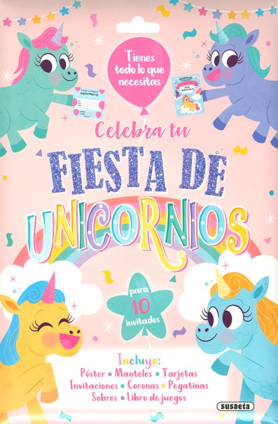 Celebra Tu Fiesta De Unicornios Para 10 Invitados
