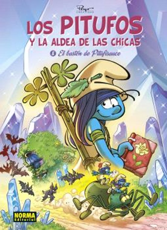 Los Pitufos y la aldea de las chicas 5. El bastón de Pitufisauce