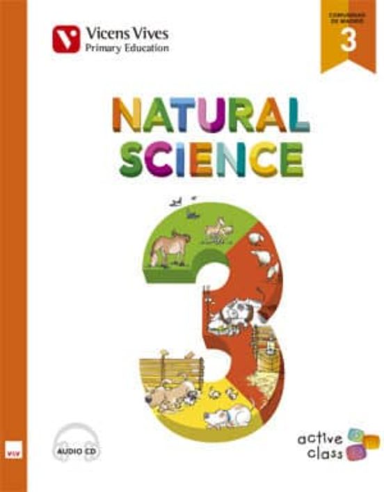 Natural Science 3º Primaria. Comunidad de Madrid. Book + Cd