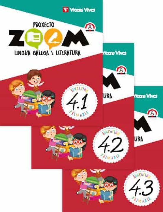 Lingua Galega e Literatura 4º Educacion Primaria Proyecto Zomm Libros