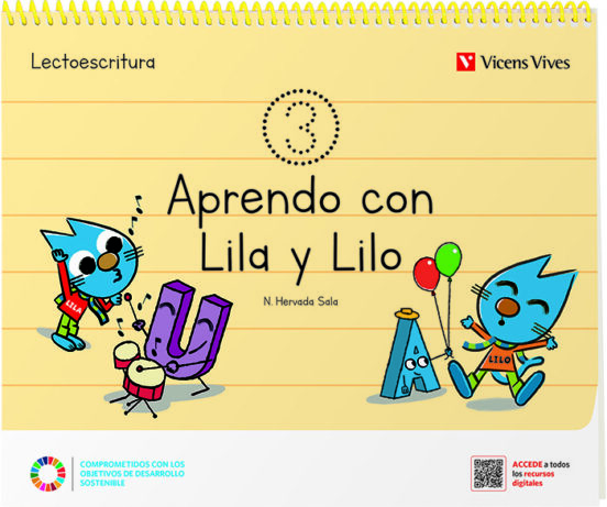 Aprendo Con Lila Y Lilo Cuaderno 3