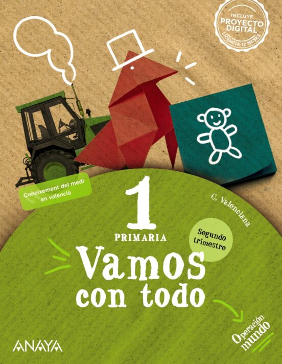 Vamos con Todo 1º Educacion Primaria Segundo Trimestre Operación Mund
