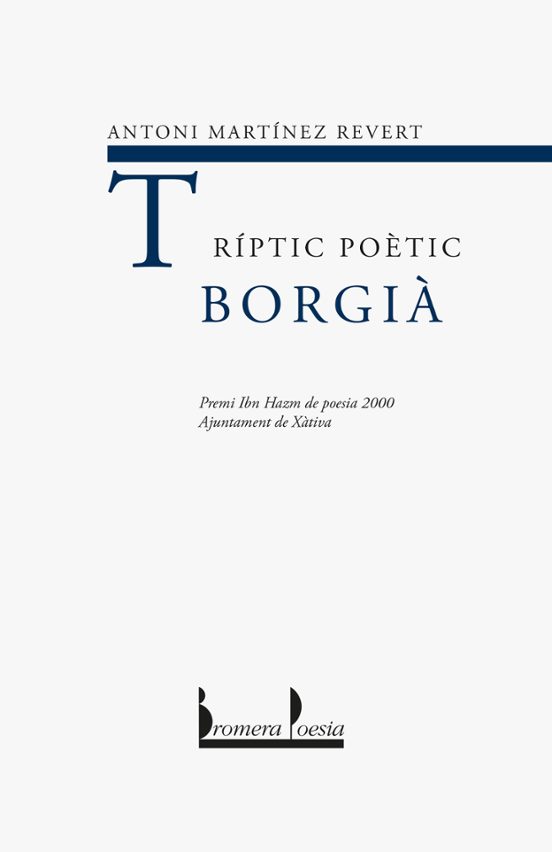 Triptic Poetic Borgia