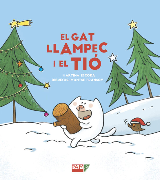 El gat Llampec i el tió