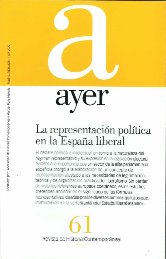 Ayer Nº 61 : La Representacion Poli