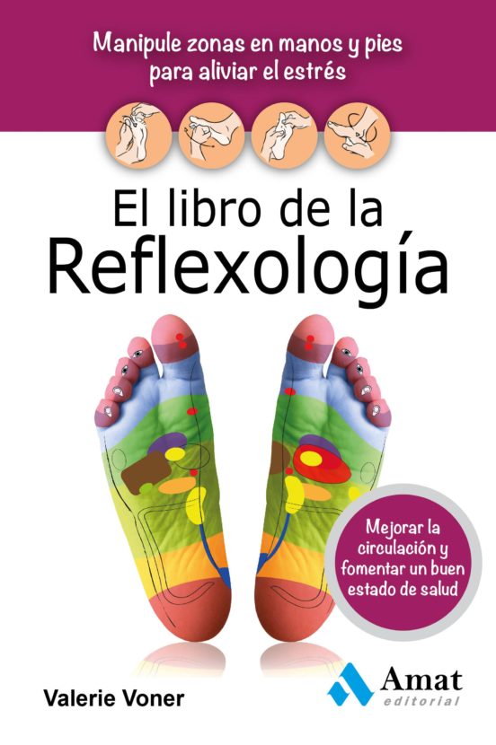 El Libro De La Reflexologia: Manipule Zonas En Manos Y Pies Para Alivi