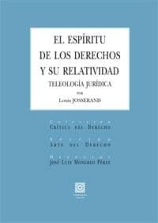 Espiritu De Los Derechos Y Su Relatividad