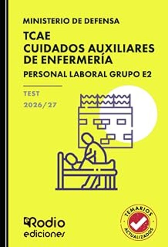 Tcae Cuidados Auxiliares de Enfermería. Personal Laboral Grupo E2 . Mi