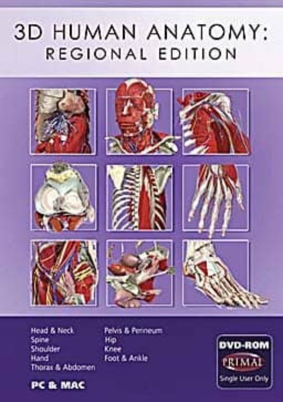3d Human Anatomy: Regional Edition