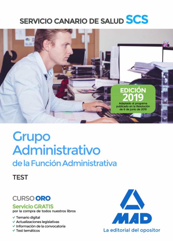 Grupo Administrativo De La Función Administrativa Del Servicio Canario De Salud. Test
