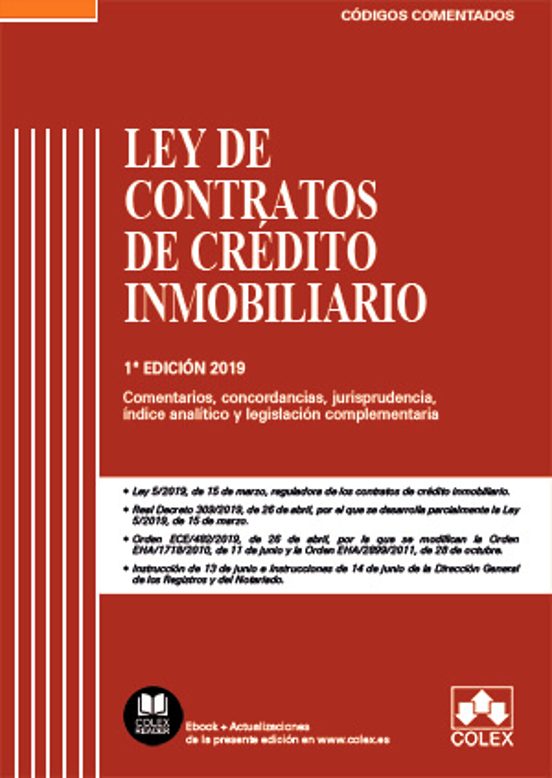 Ley De Contratos De Crédito Inmobiliario