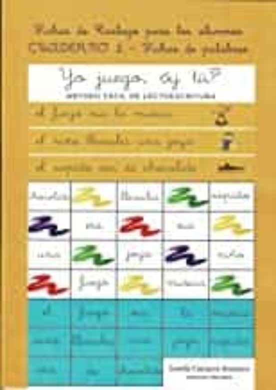 Manual De Lectoescritura Fichas De Palabras 1