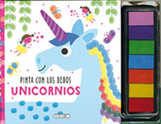 Pinta con los Dedos Unicornios