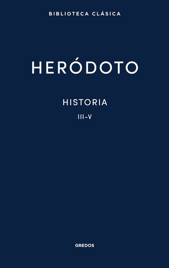 Portada de Historia. Libros III-V