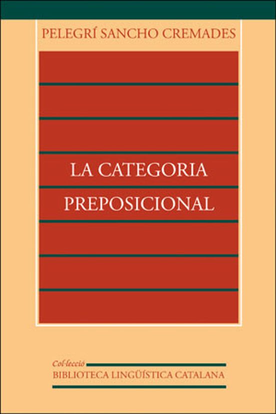 La Categoria Preposicional