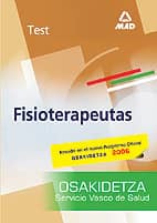 Test Fisioterapeutas De Osakidetza