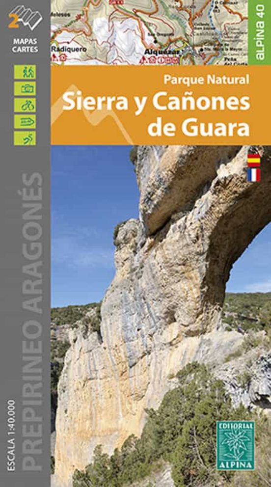 Parque Natural Sierra Y Cañones De Guara - 1:40.000