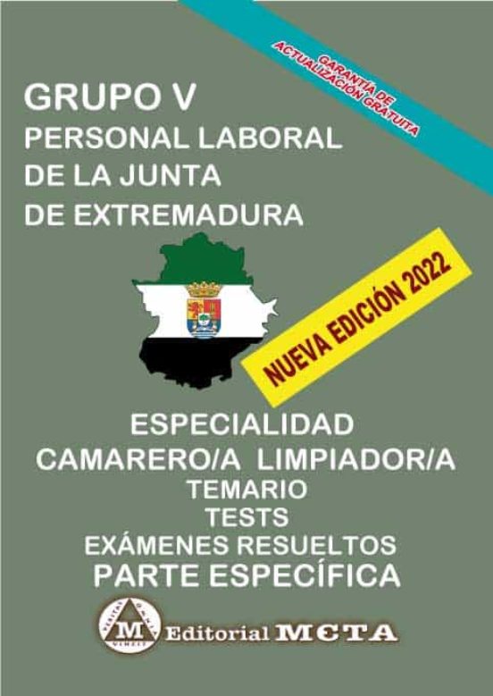 Camarero Limpiador Parte Específica Junta De