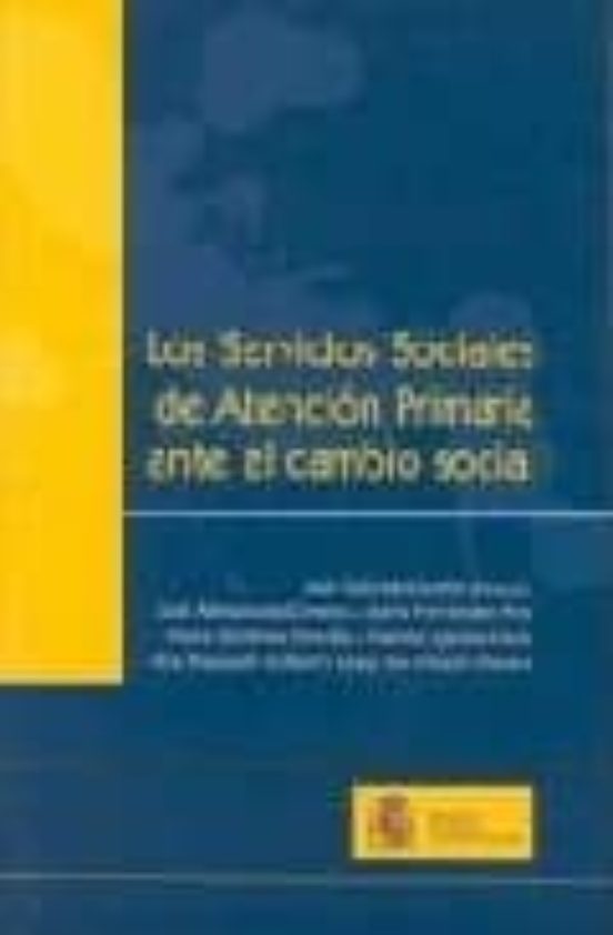 Servicios Sociales De Atencion Primaria Ante El Cambio Social
