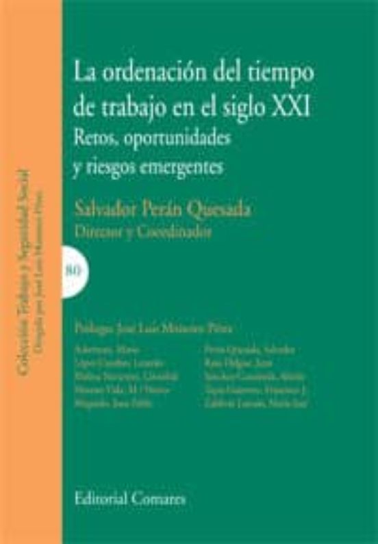 Ordenación Del Tiempo De Trabajo En El Siglo Xxi