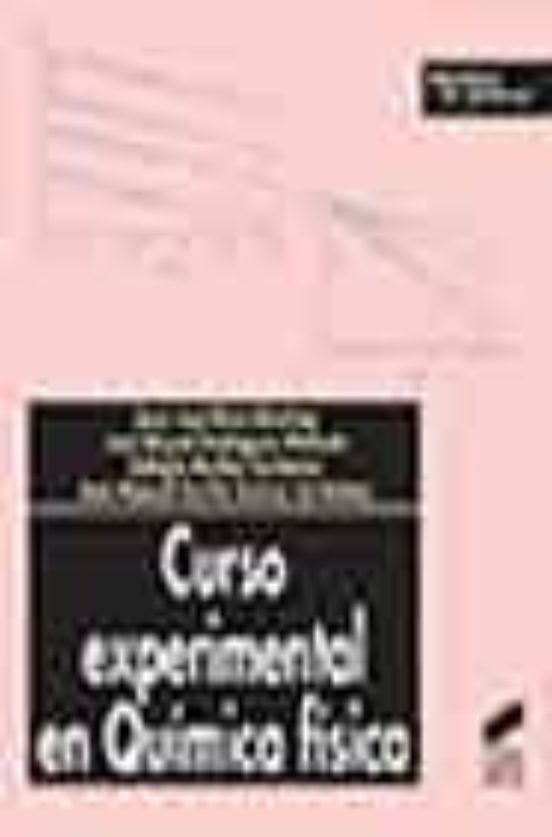 Curso Experimental En Química Física