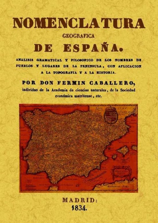 Nomenclatura Geografica De España