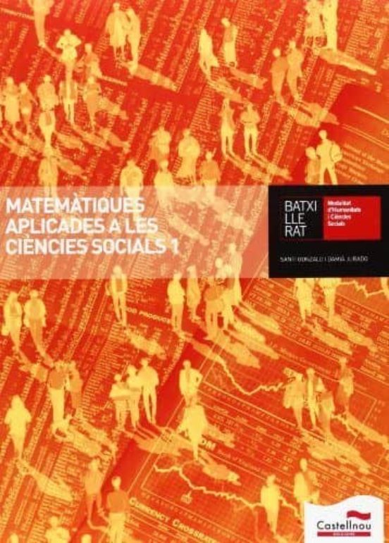 Matemàtiques Aplicades A Les Ccss 1