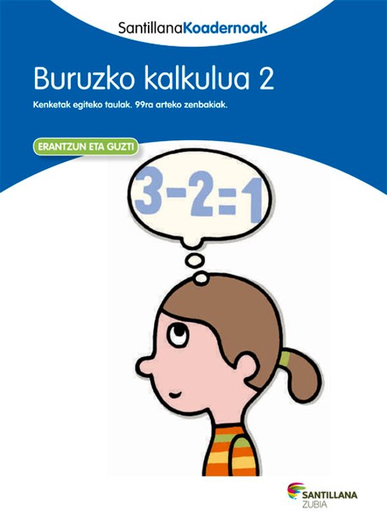 Koadernoa 2 Buruzko Kalkulua Euskara Ed 13