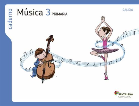 Caderno Musica Gallego Os Camiños 3º Primaria
