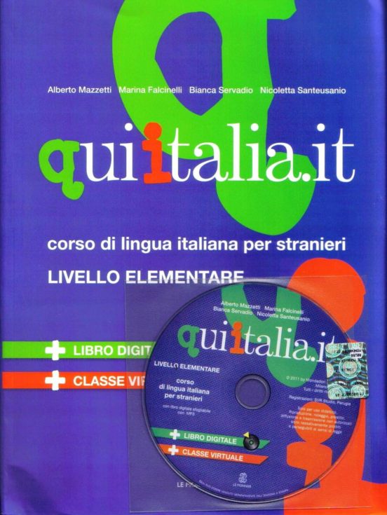 Quiitalia.it Livello Elementare: Libro Per Lo Studente + Dvd-rom Nivel