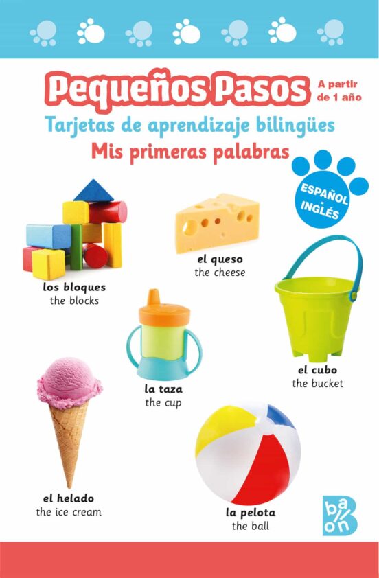 Pequeños Pasos - Tarjetas De Aprendizaje Bilingües - Mis Primeras Palabras