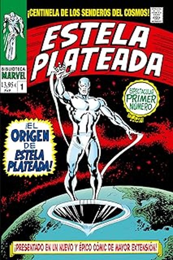 Biblioteca Marvel Estela Plateada 1 1968 Bm 108