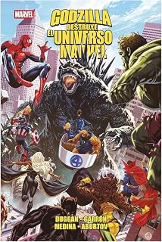 Godzilla Destruye el Universo Marvel