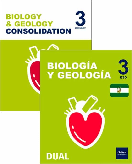 Inicia Dual Biología y Geología 3.º ESO Programa Bilingüe Andalucía. P