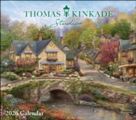 Thomas Kinkade Studios 2026 Deluxe Wall Calendar