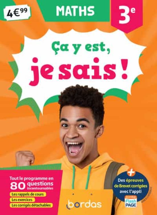 Ça Y Est Je Sais ! Maths 3e