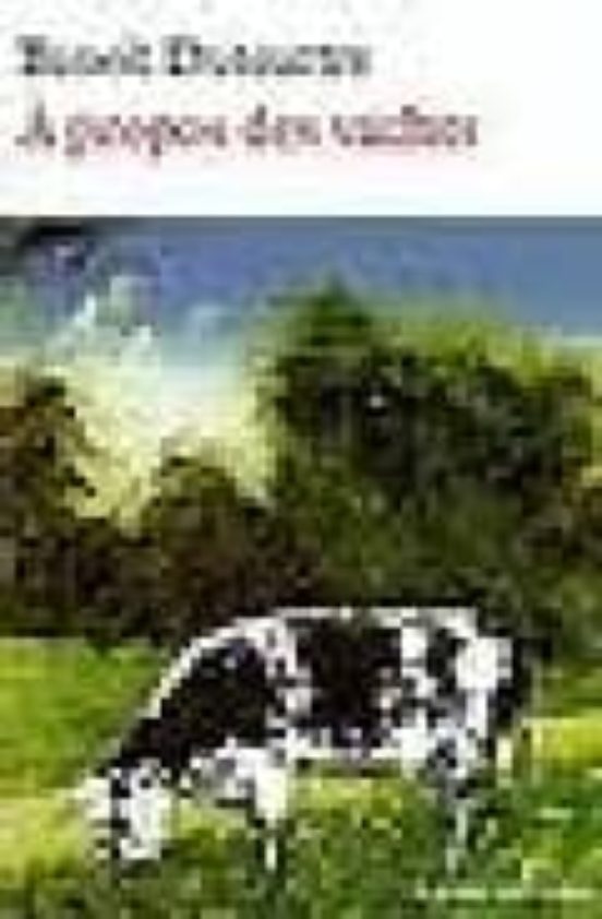 A Propos Des Vaches