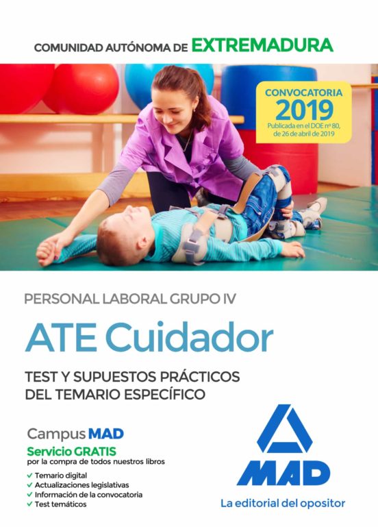 Ate Cuidador De La Administración De La Comunidad Autónoma De Ext Rema