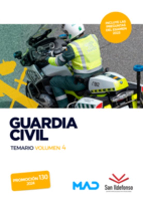 Guardia Civil. Temario Volumen 4